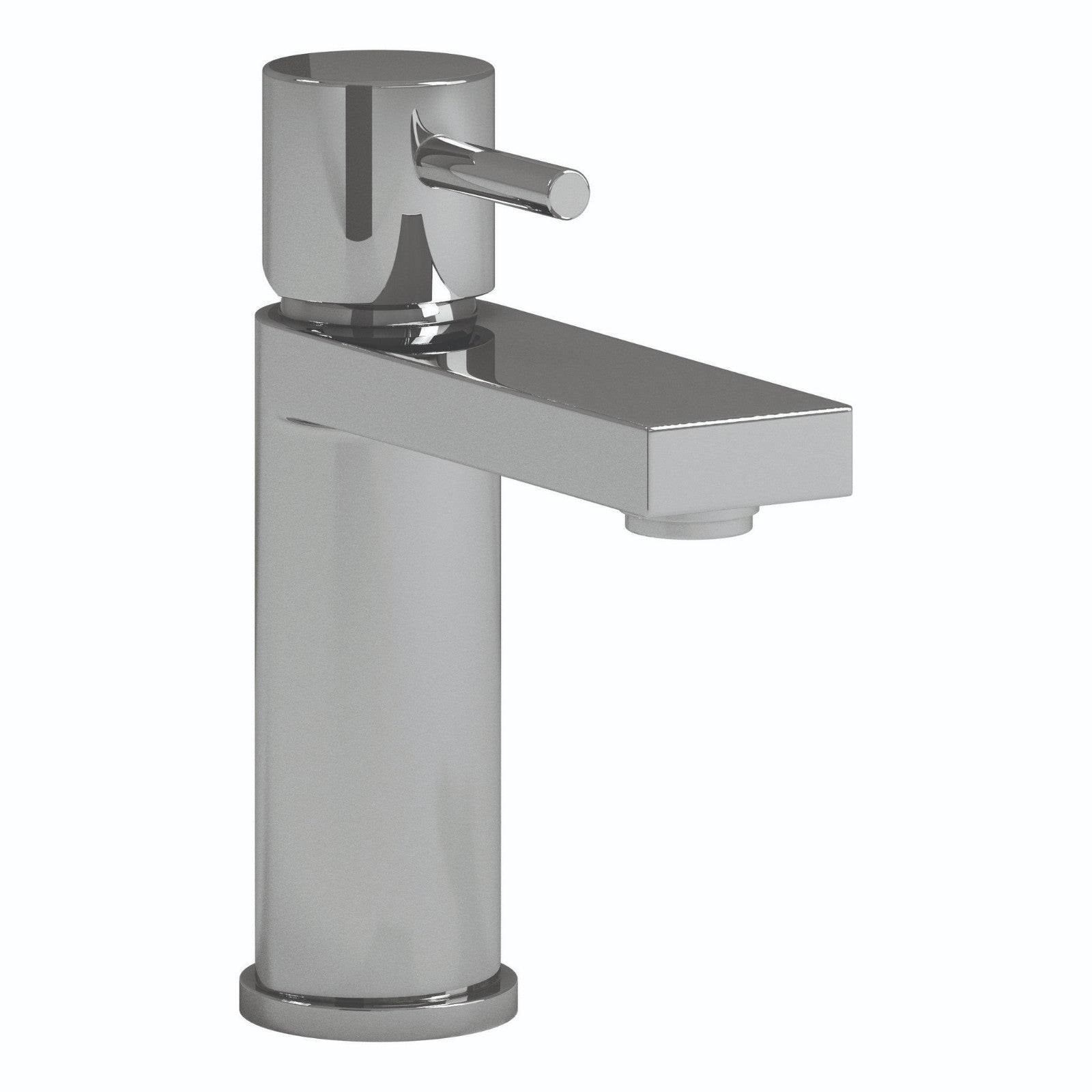 Basin Mixer Tap Chrome inc Waste Single Lever WRAS Bathroom Sink Brass