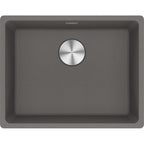 Franke Maris MRG 210/110-52 Granite 1 Bowl Stone Grey Kitchen Sink Inset — view 2