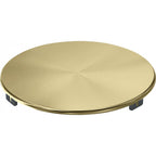 Franke Maris Round Drain Cover Gold Stainless Steel PVD Kitchen Sink — view 2