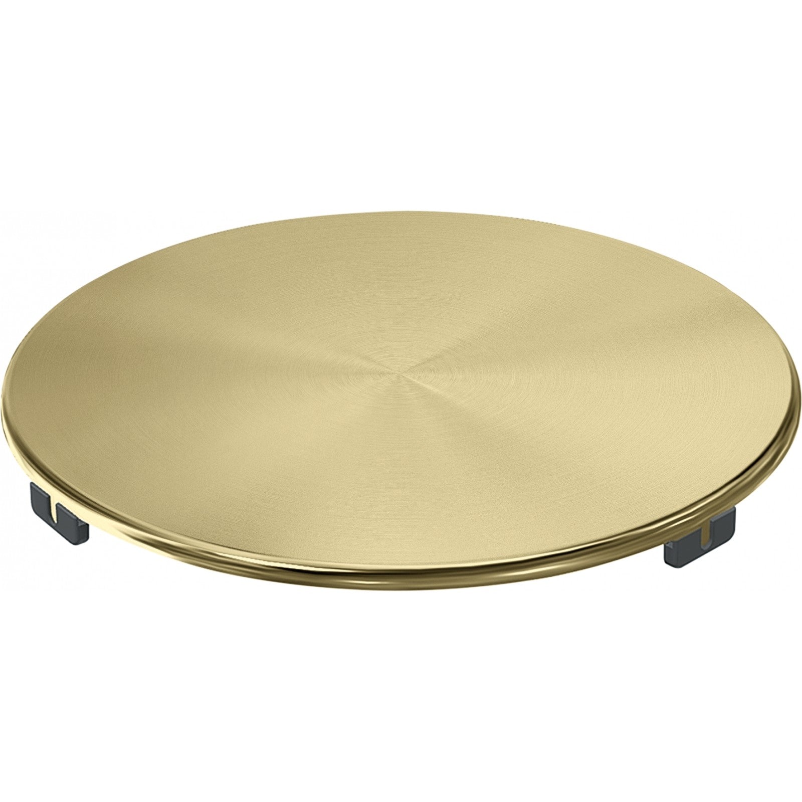 Franke Maris Round Drain Cover Gold Stainless Steel PVD Kitchen Sink — view 2