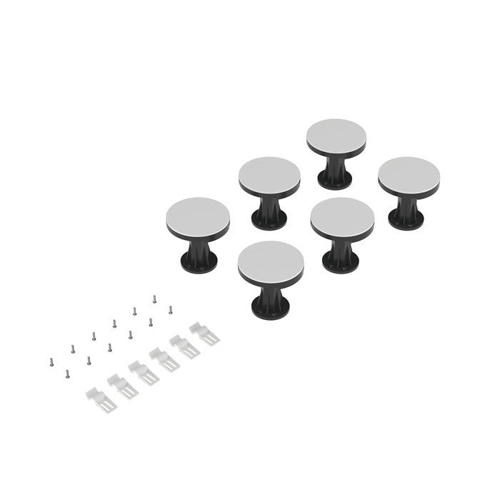 Pack of 6 Stick On Legs for Shower Tray Panel Easy Plumb Adjustable Height