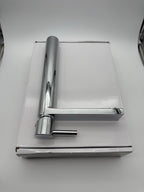 Tall Basin Mixer Tap Chrome High Rise 300mm Single Lever WRAS Brass