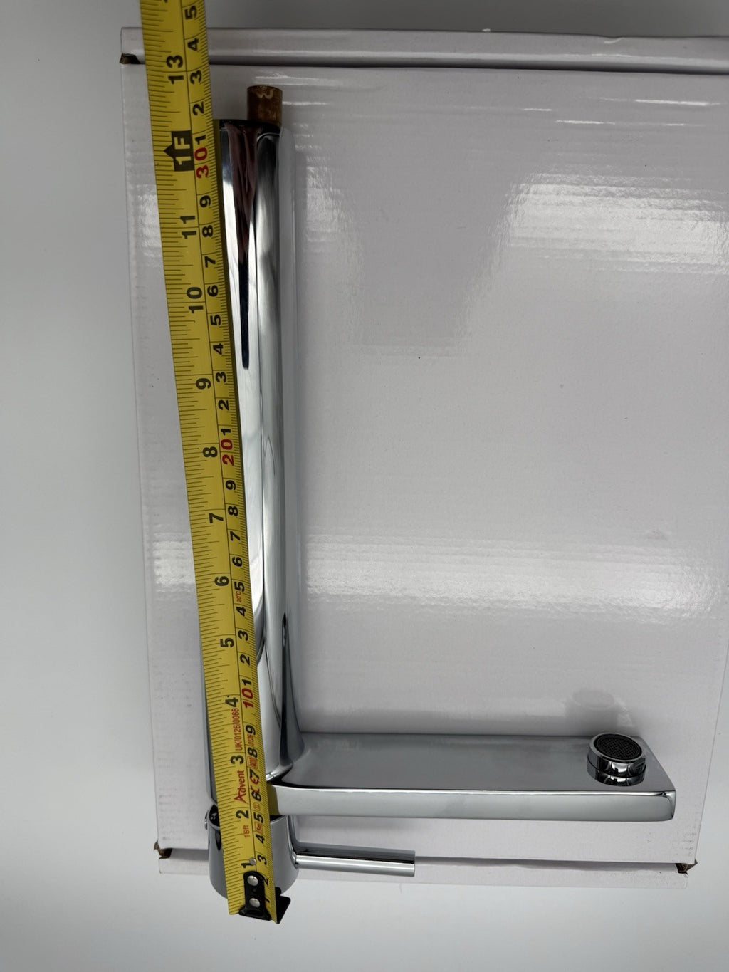Tall Basin Mixer Tap Chrome High Rise 300mm Single Lever WRAS Brass