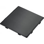 Franke Kubus Square Drain Cover Anthracite Stainless Steel PVD Sink — view 2