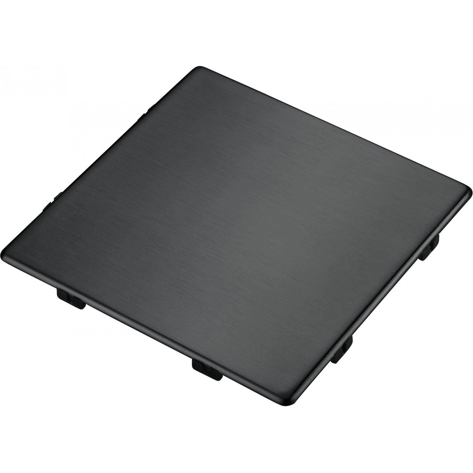 Franke Kubus Square Drain Cover Anthracite Stainless Steel PVD Sink — view 2