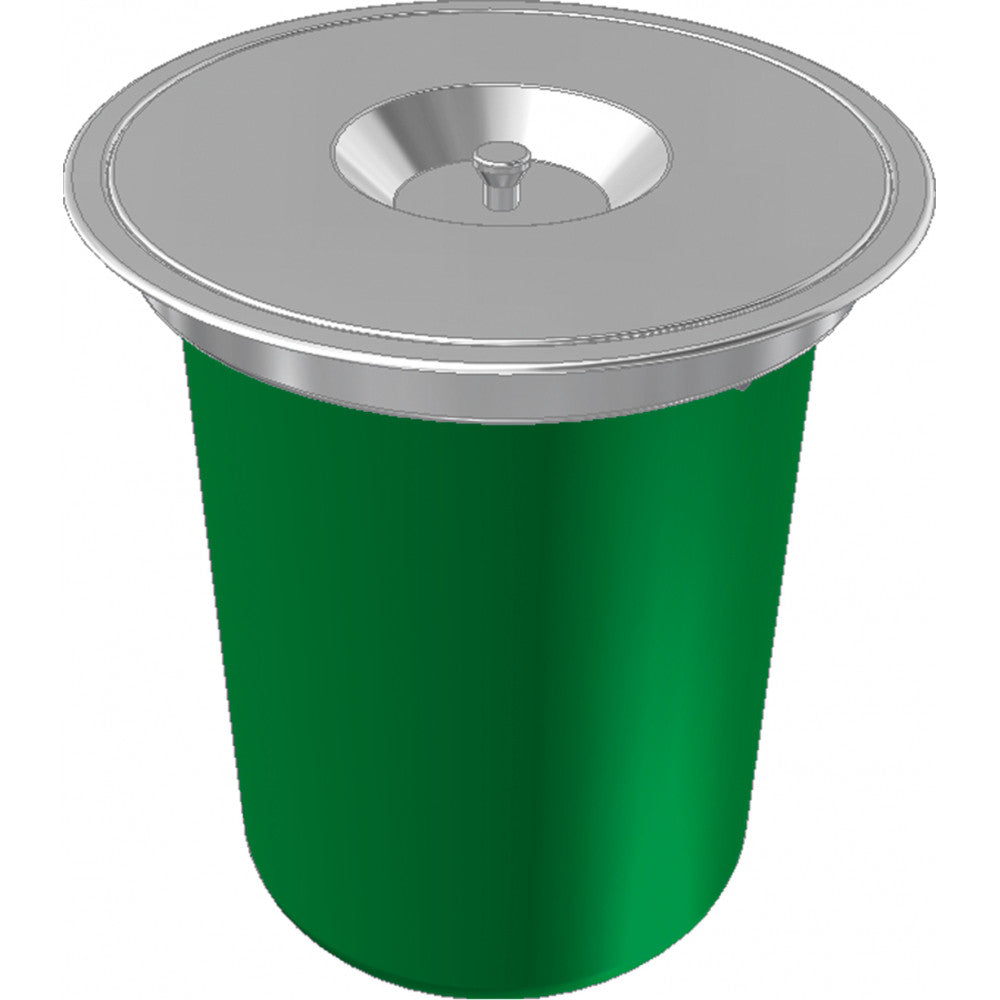 Franke KEA 12L Built-In Waste Bin Green Flushmount Kitchen Cabinet — view 2