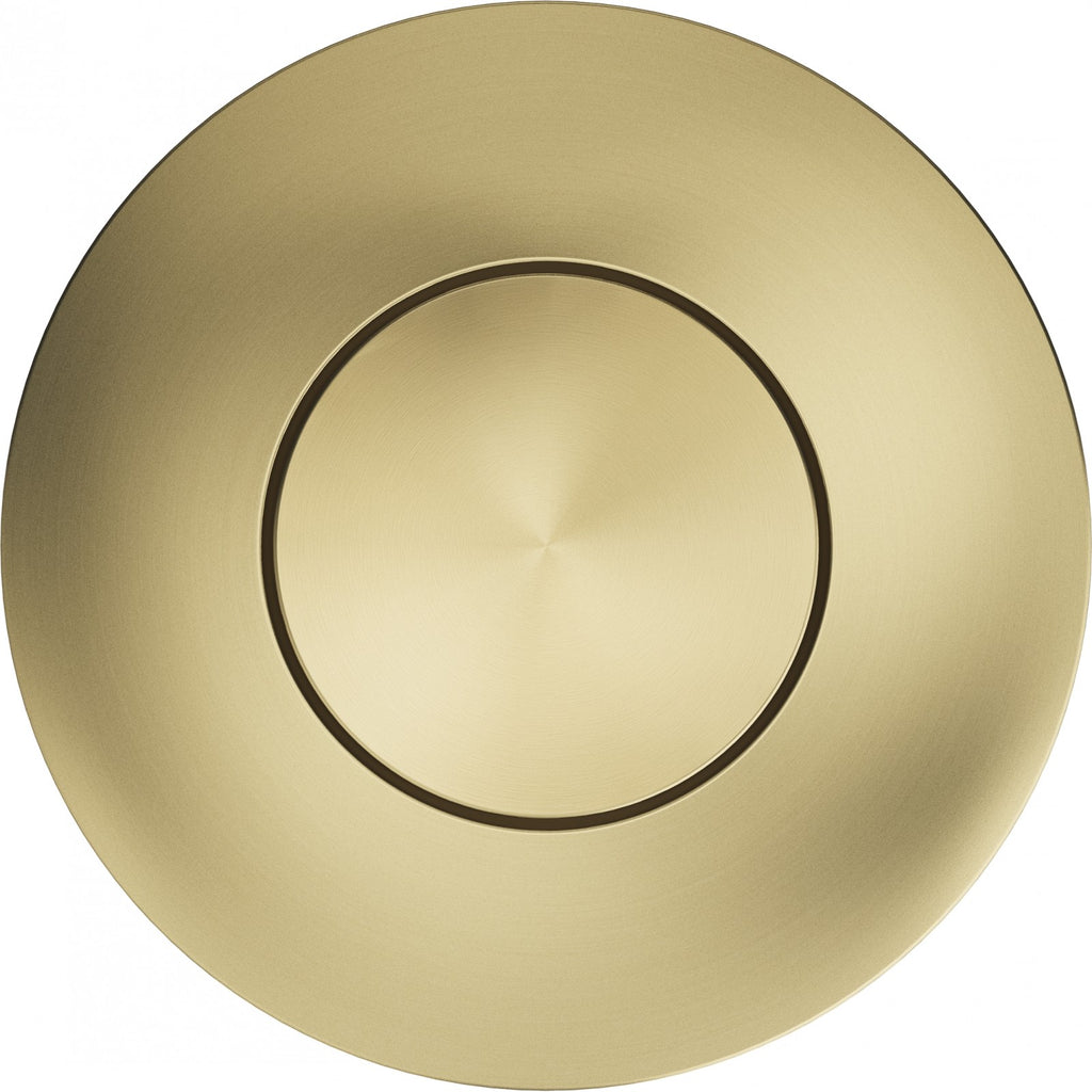 Franke Waste Disposal Airswitch Round Gold Stainless Steel PVD 46mm — view 3