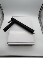 Tall Basin Mixer Tap Matt Black High Rise 300mm Single Lever WRAS Brass