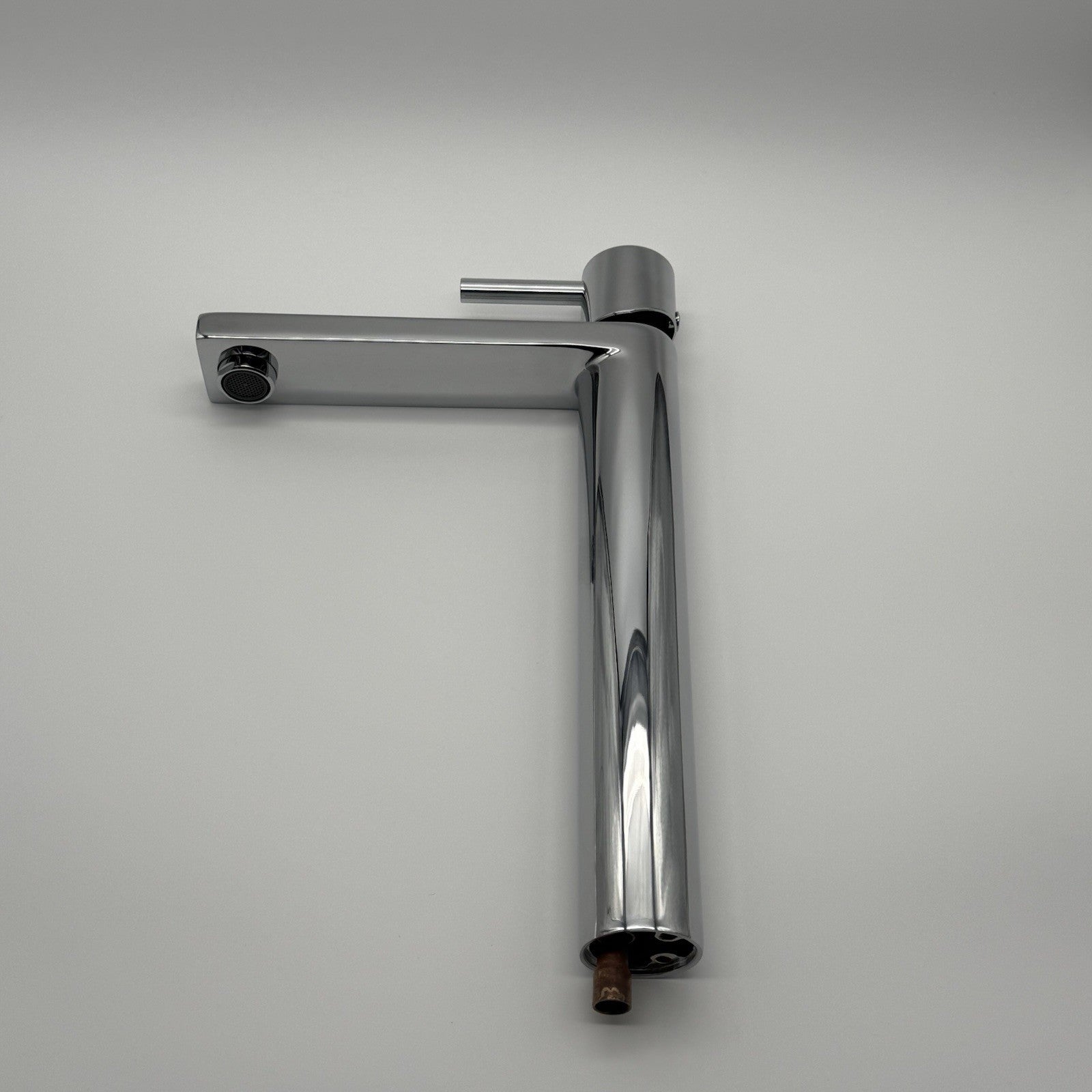Tall Basin Mixer Tap Chrome High Rise 300mm Single Lever WRAS Brass