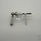 Traditional Ceramic Toilet Flush Lever Brushed Nickel Universal Fit Cistern