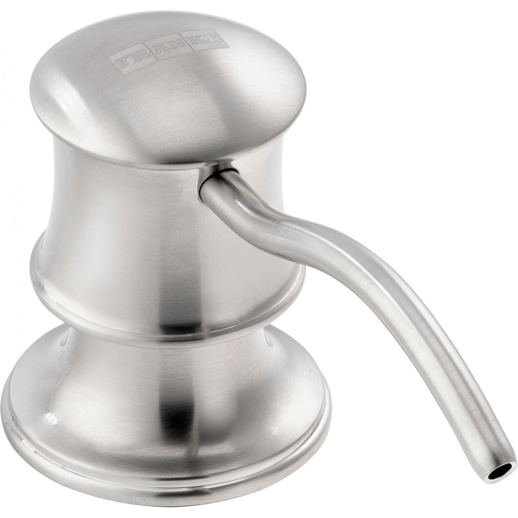 Franke Augusta Classic Soap Dispenser Decor Steel Brass Kitchen Sink — view 3