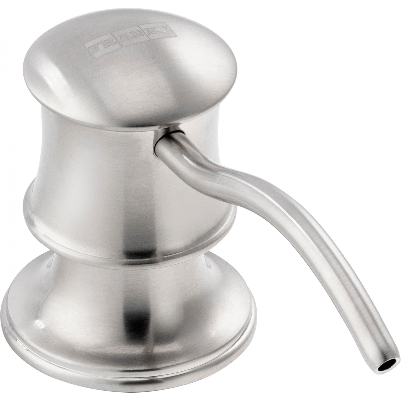Franke Augusta Classic Soap Dispenser Decor Steel Brass Kitchen Sink — view 3